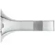 Elegant gestalteter Brausehalter in Chrom von Ideal Standard, mit fließenden Linien und modernem Design, geeignet zur Wandmontage.